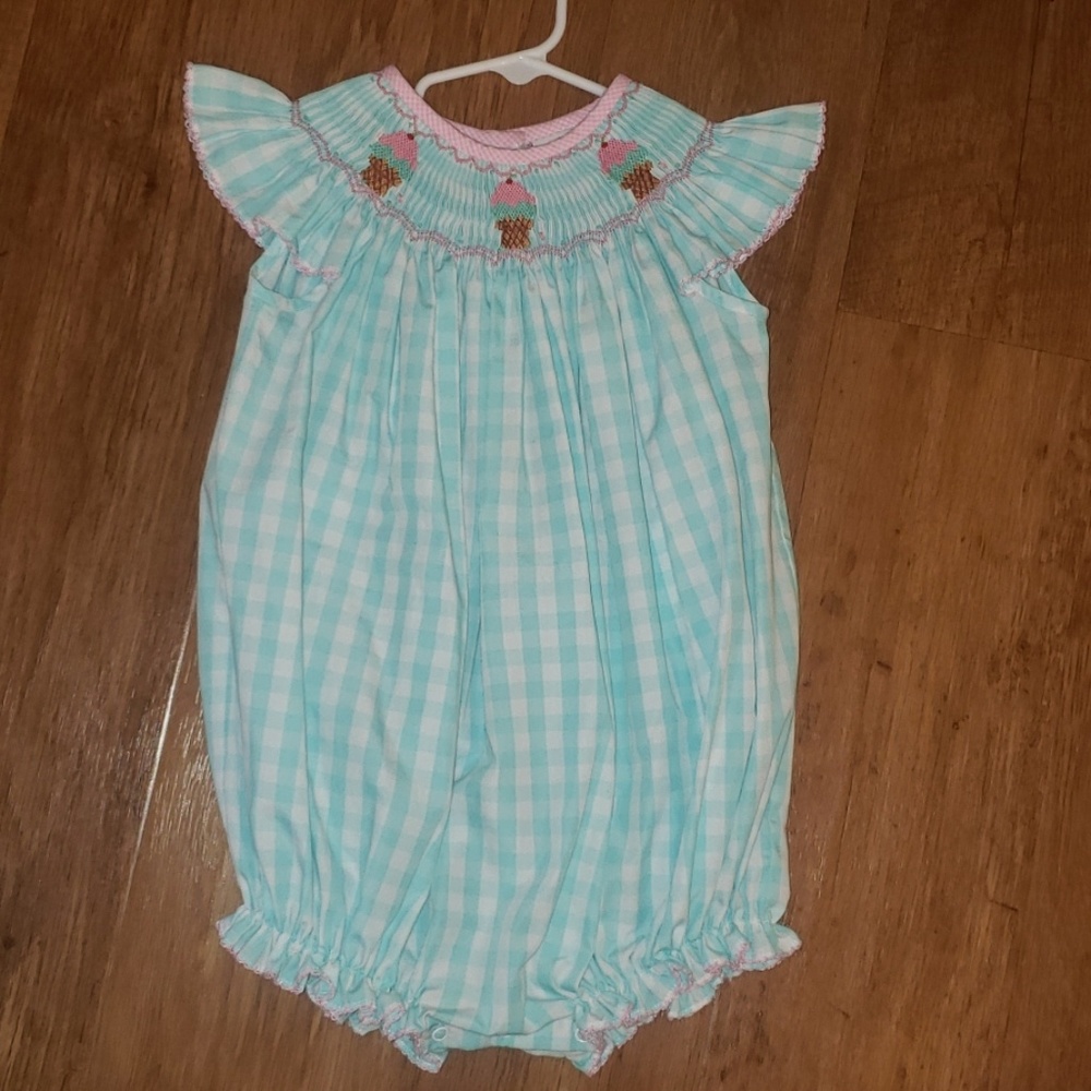 Like new Smocked Romper